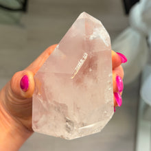 Pink Lithium Quartz (Rare) Crystal Tower Specimen PLQ#39