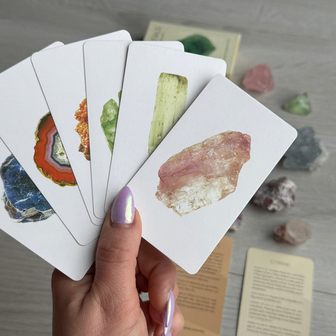 Crystal Oracle Stone 78 Card Deck