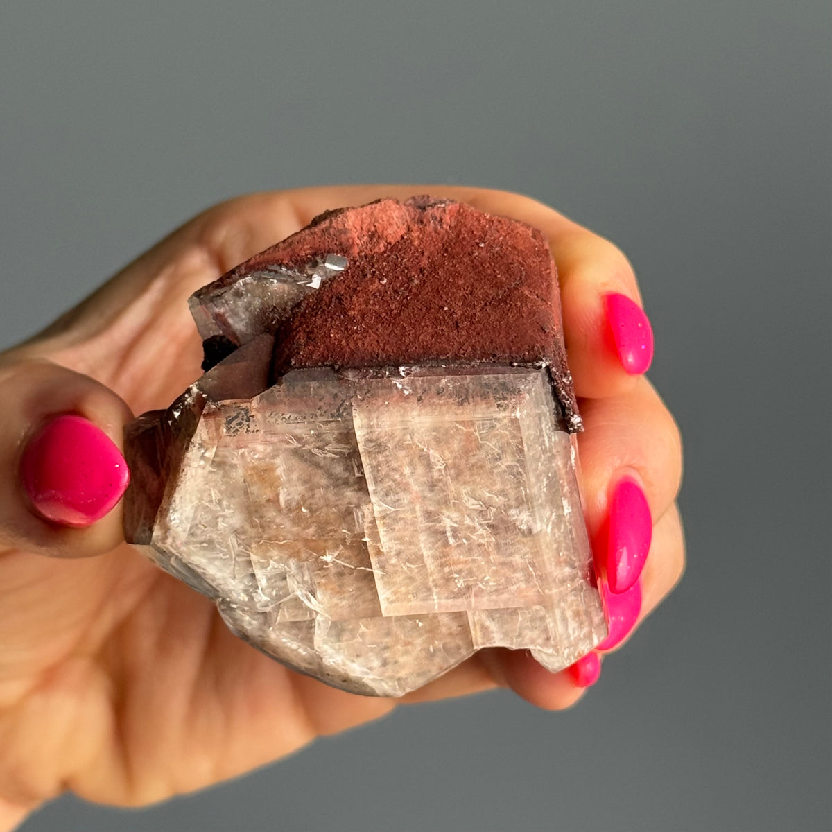 Chocolate Hematoid Calcite Specimen – Wholehearted Crystal Creations