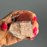 Chocolate Hematoid Calcite Specimen – Wholehearted Crystal Creations