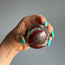 Bloodstone Jasper Polished Crystal Sphere Specimen