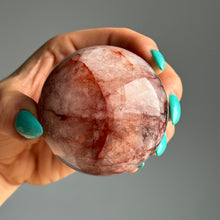 Hematoid (Fire) Quartz Polished Sphere Specimen