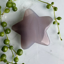 Agate (Grey) Star Carving Specimen