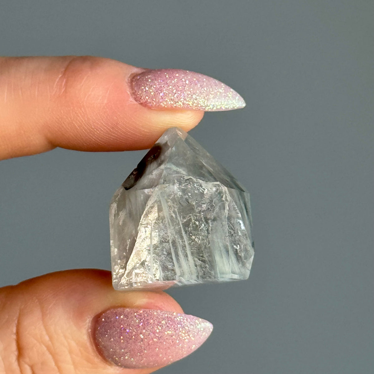 Blue Tara Quartz Crystal Specimen – Wholehearted Crystal Creations