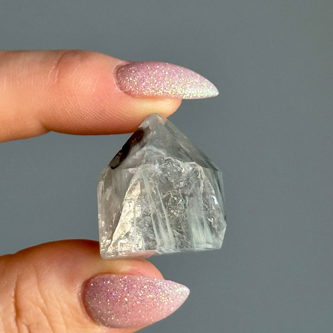 Blue Tara Quartz Crystal Specimen – Wholehearted Crystal Creations