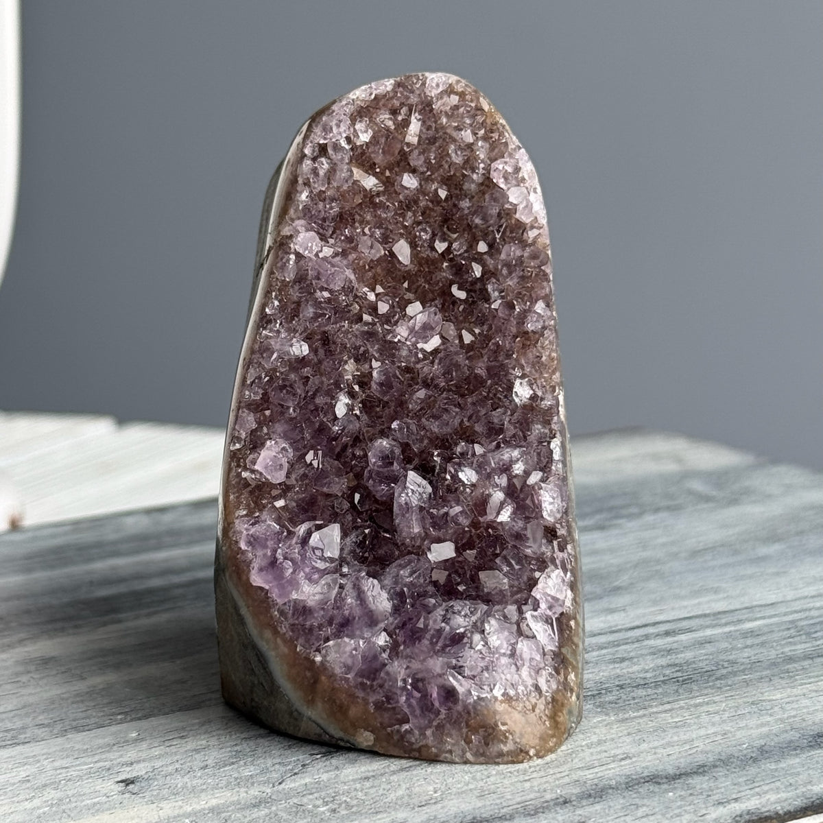Amethyst Geode Mini Cathedral Cluster Crystal Specimen – Wholehearted Crystal Creations