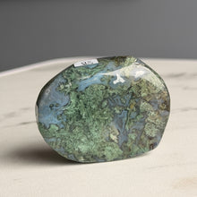 Moss Agate Palm Stone Specimen (MA30) – Wholehearted Crystal Creations