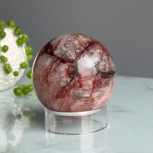 Hematoid (Fire) Quartz Polished Sphere Specimen