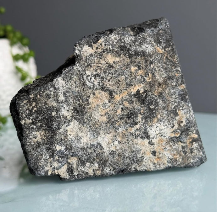 Black Tourmaline with Mica Specimen