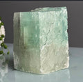 Green Calcite Natural Formation Cube Crystal Specimen – Wholehearted Crystal Creations