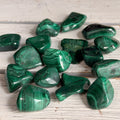 Malachite Tumbled Pocket Stone Crystal Specimen ($6-$14)