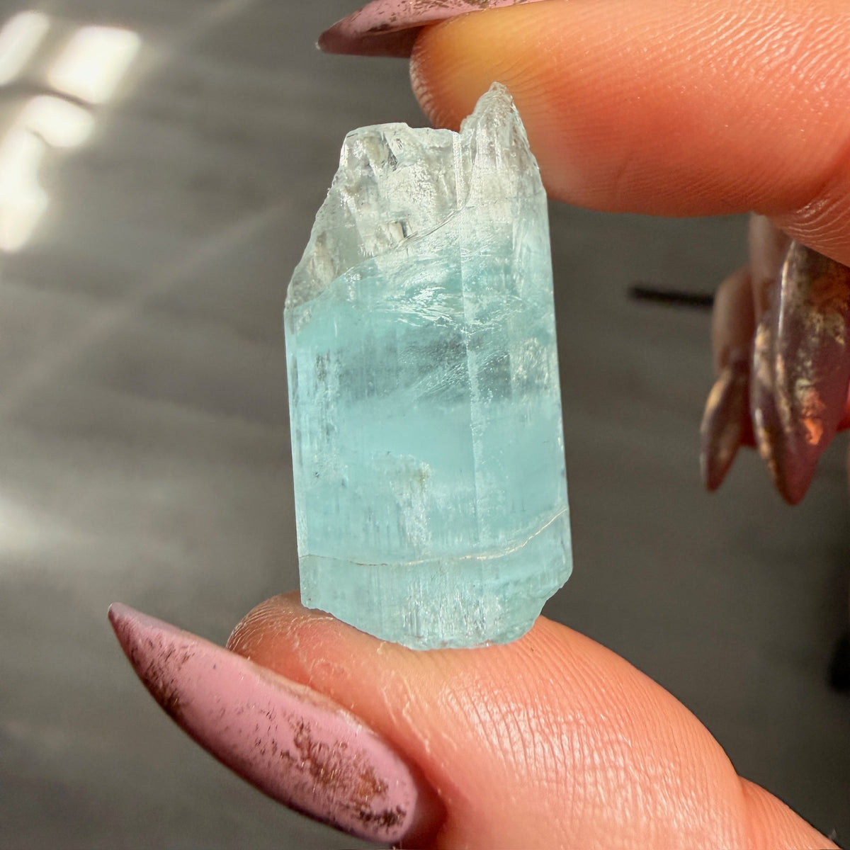 Aquamarine Beryl Specimen #AQ9 – Wholehearted Crystal Creations