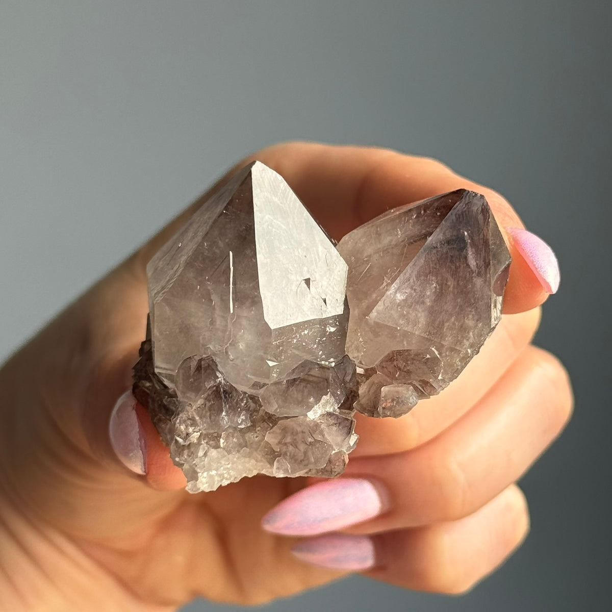 Smoky Amethyst Spirit Quartz Raw Crystal Specimen – Wholehearted Crystal Creations