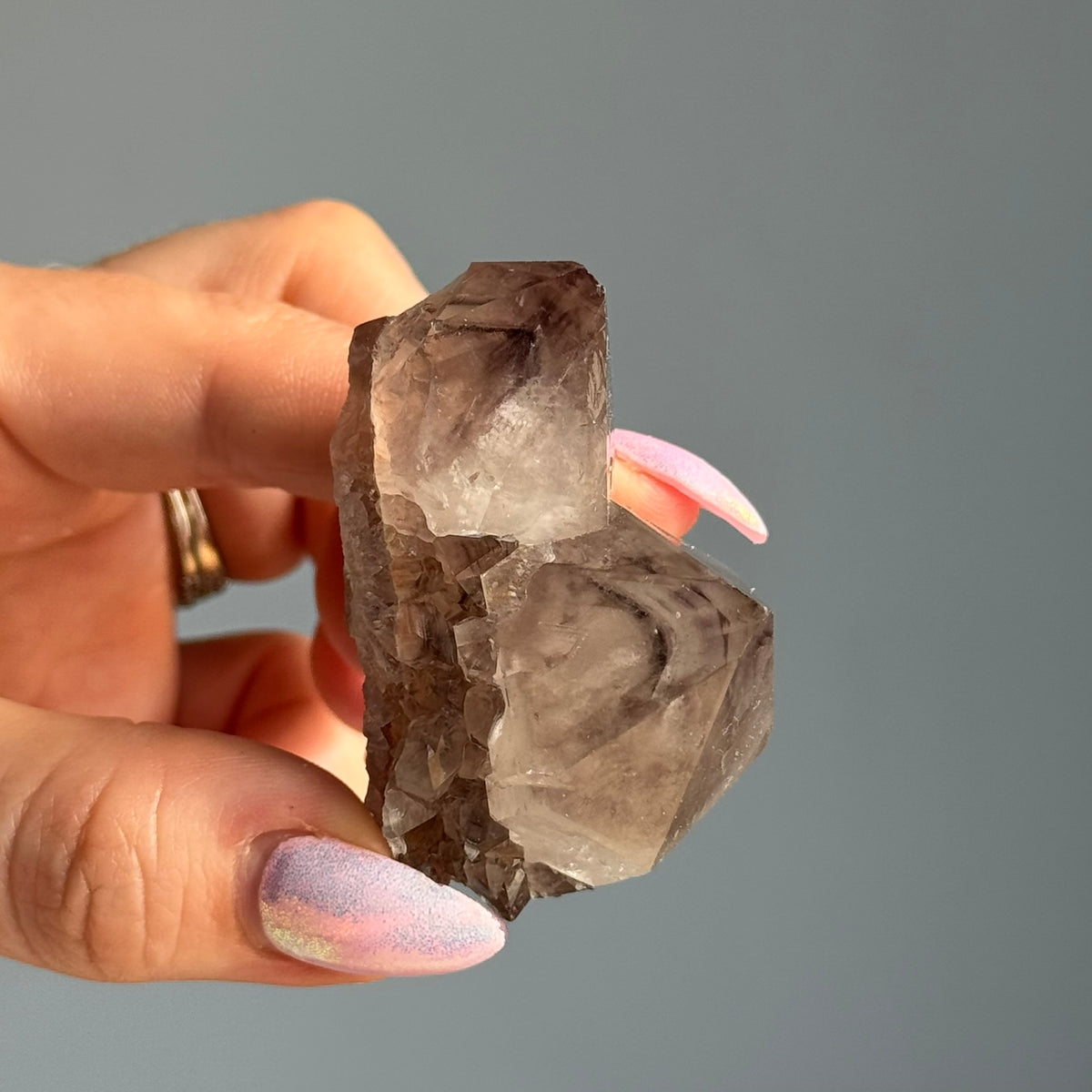 Smoky Amethyst Spirit Quartz Raw Crystal Specimen – Wholehearted Crystal Creations