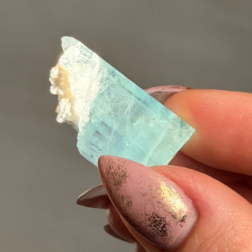 Aquamarine Beryl Specimen #AQ9 – Wholehearted Crystal Creations