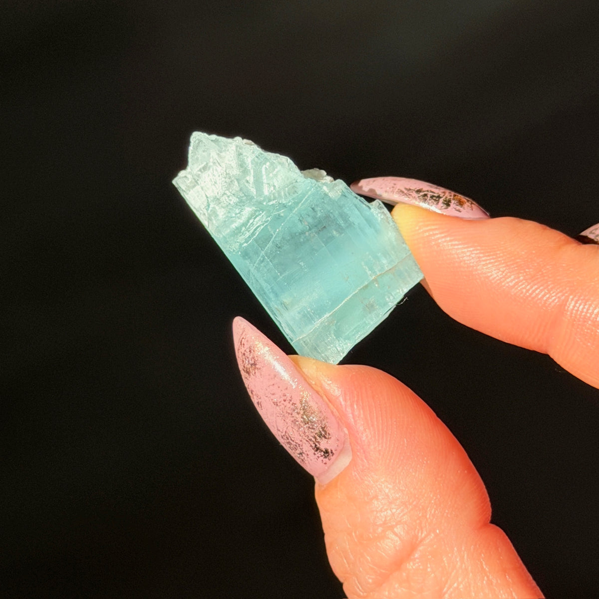 Aquamarine Beryl Specimen #AQ9 – Wholehearted Crystal Creations