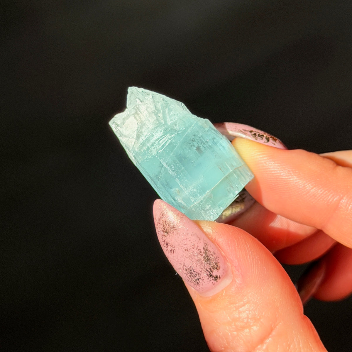 Aquamarine Beryl Specimen #AQ9 – Wholehearted Crystal Creations