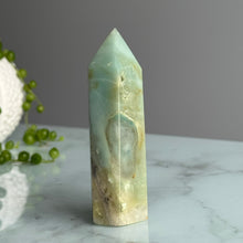 Sky Blue Quartz Crystal Tower Specimen