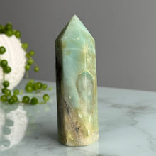 Sky Blue Quartz Crystal Tower Specimen