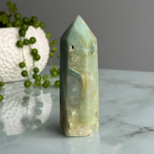 Sky Blue Quartz Crystal Tower Specimen