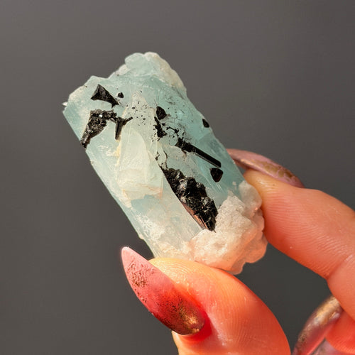 Aquamarine Beryl Specimen #AQ10 – Wholehearted Crystal Creations
