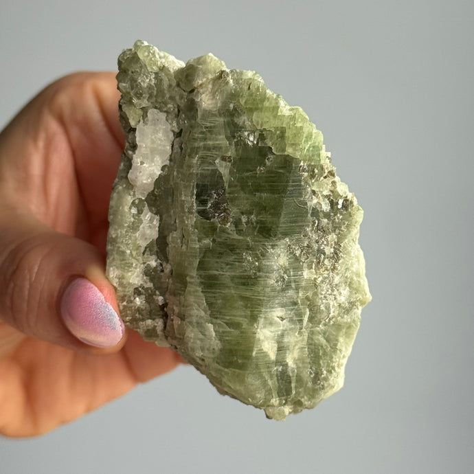 Rare Diopside Raw Crystal Specimen