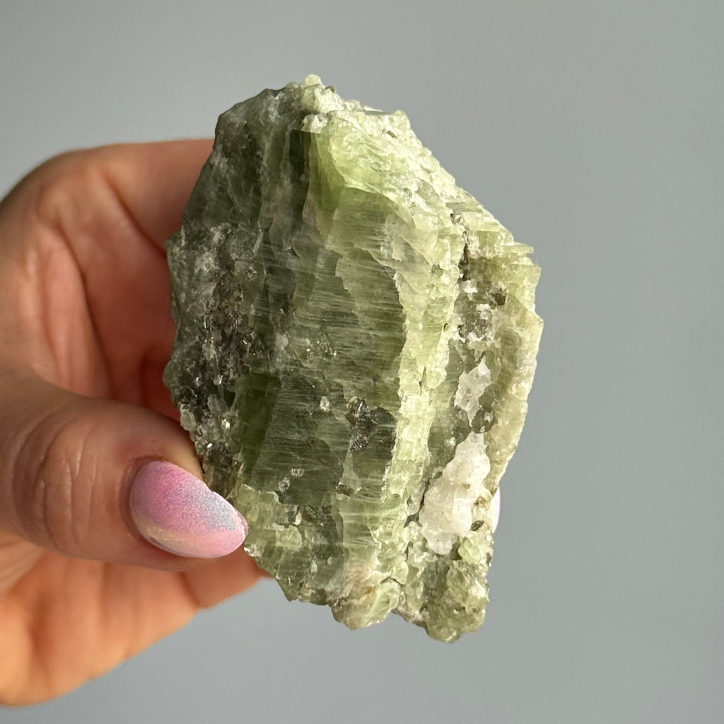 Rare Diopside Raw Crystal Specimen – Wholehearted Crystal Creations