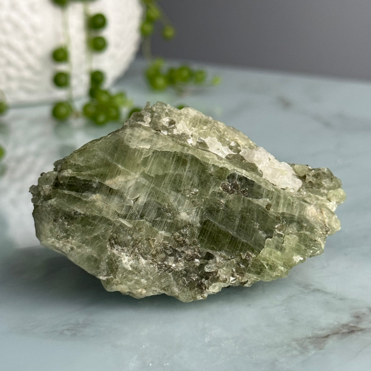 Rare Diopside Raw Crystal Specimen – Wholehearted Crystal Creations