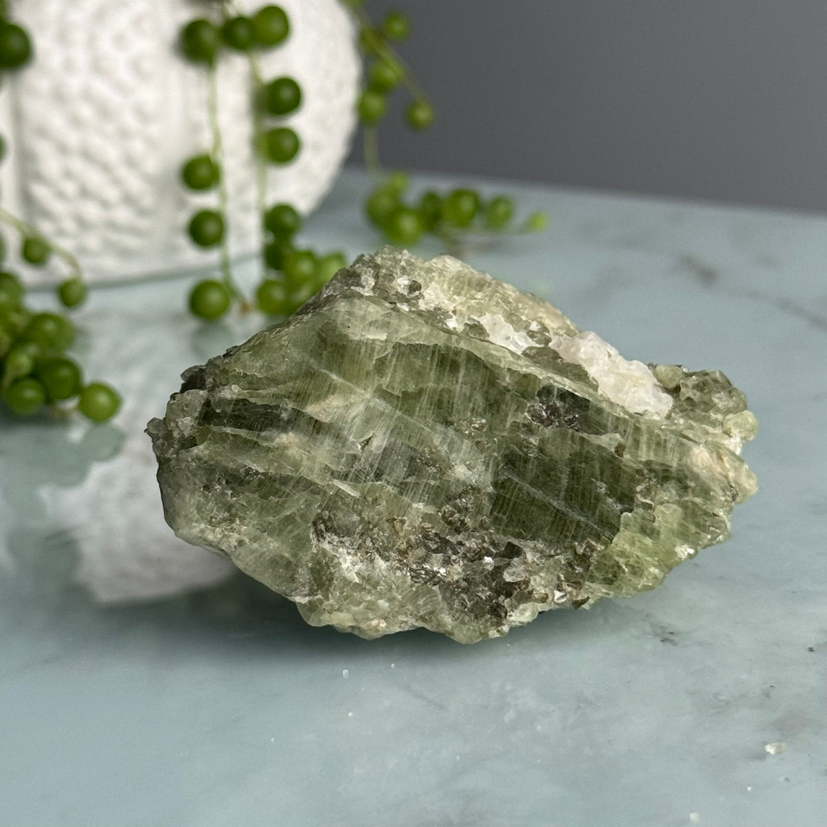 Rare Diopside Raw Crystal Specimen – Wholehearted Crystal Creations