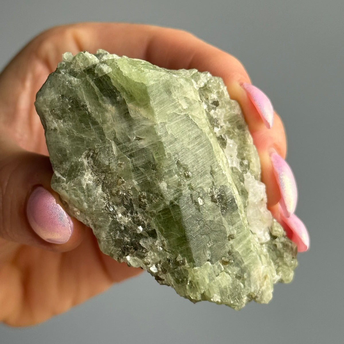 Rare Diopside Raw Crystal Specimen – Wholehearted Crystal Creations