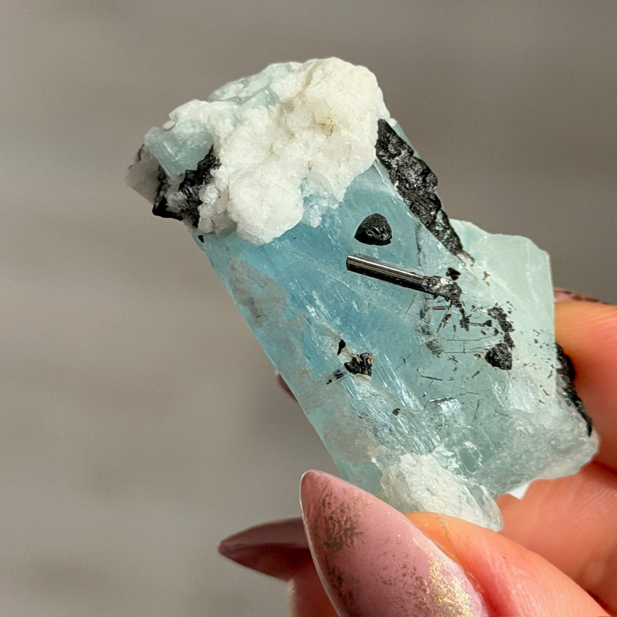 Aquamarine Beryl Specimen #AQ10 – Wholehearted Crystal Creations