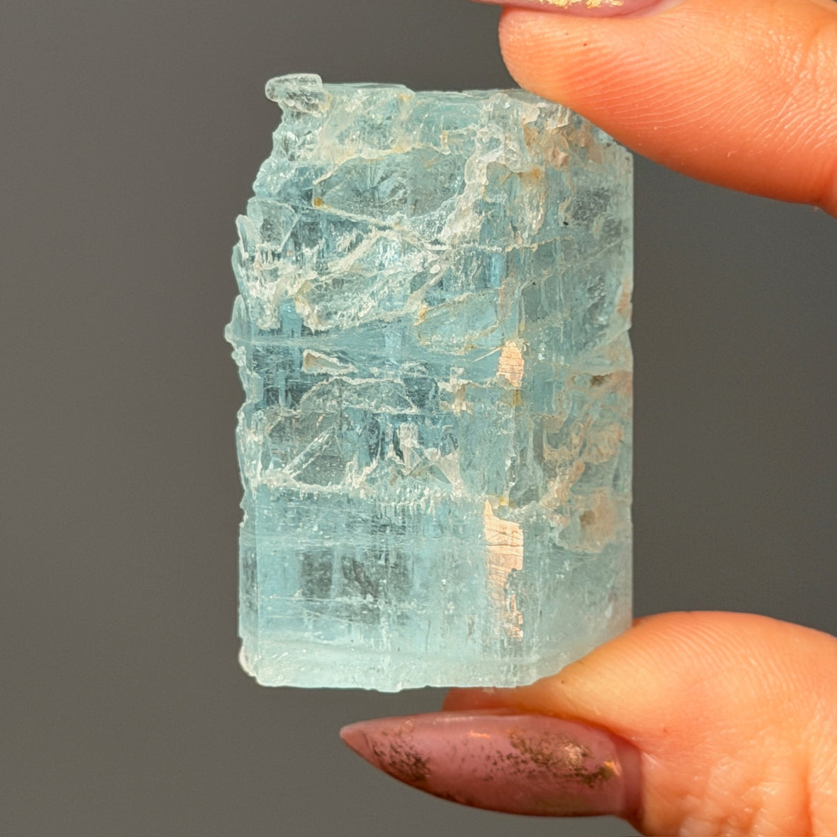 Aquamarine Beryl Specimen #AQ11 – Wholehearted Crystal Creations