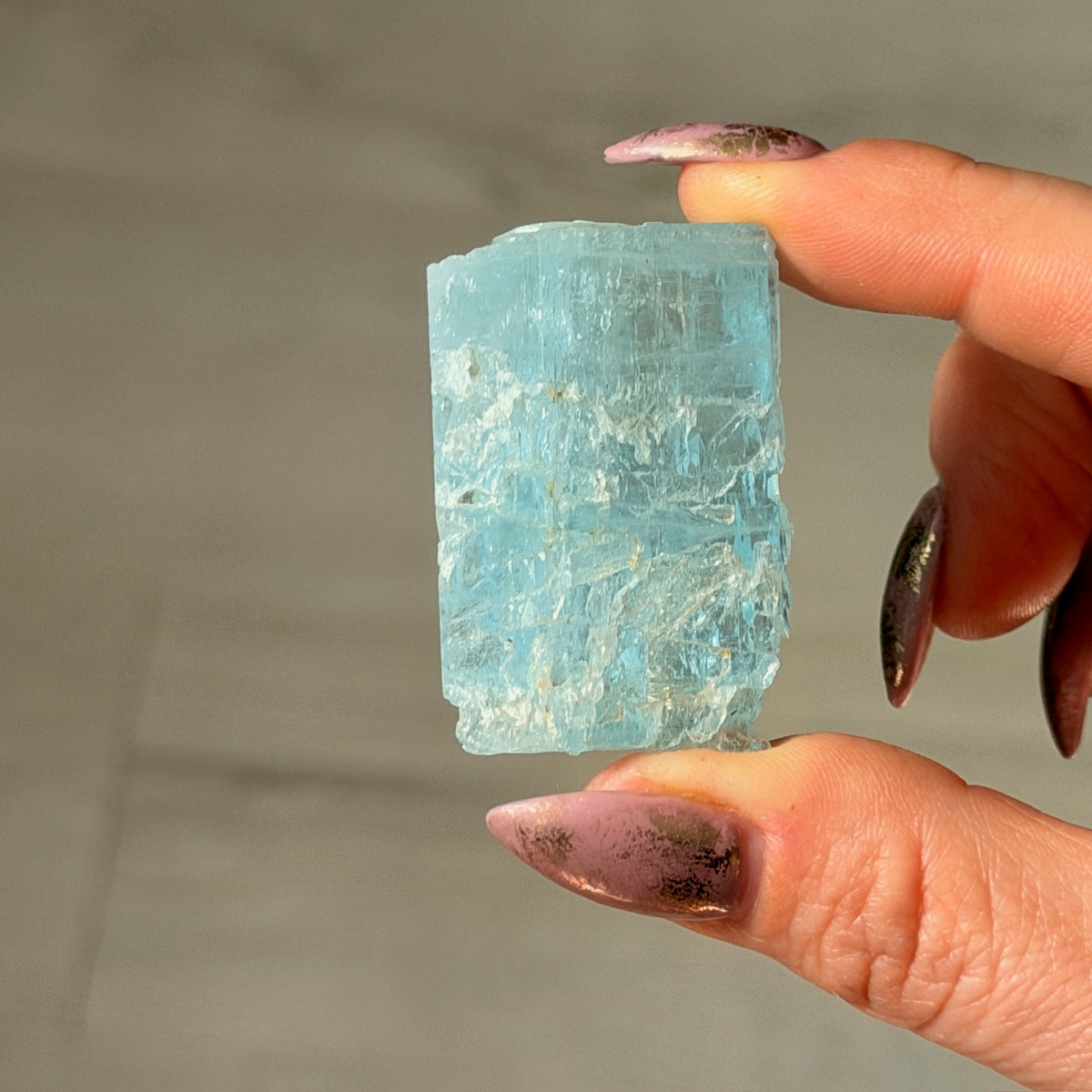 Aquamarine Beryl Specimen #AQ11 – Wholehearted Crystal Creations