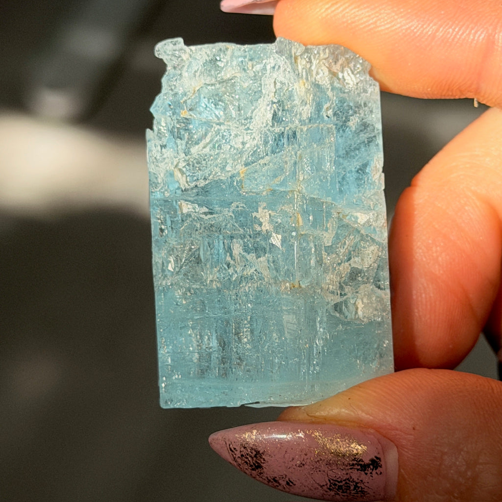 Aquamarine Beryl Specimen #AQ11 – Wholehearted Crystal Creations