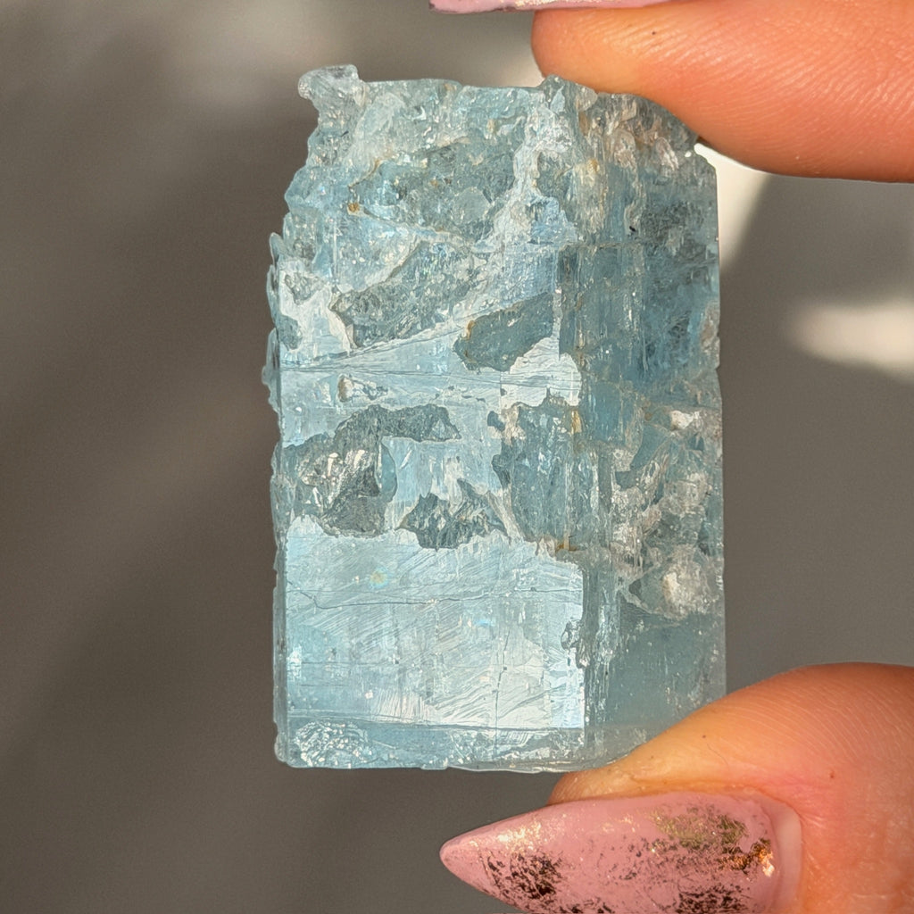 Aquamarine Beryl Specimen #AQ11 – Wholehearted Crystal Creations