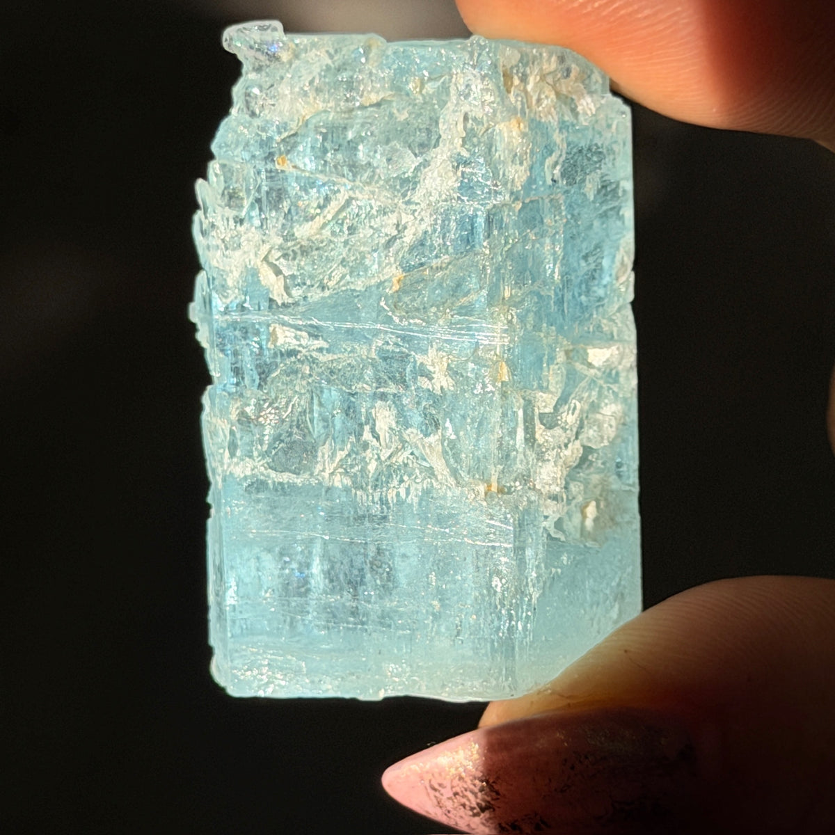Aquamarine Beryl Specimen #AQ11 – Wholehearted Crystal Creations