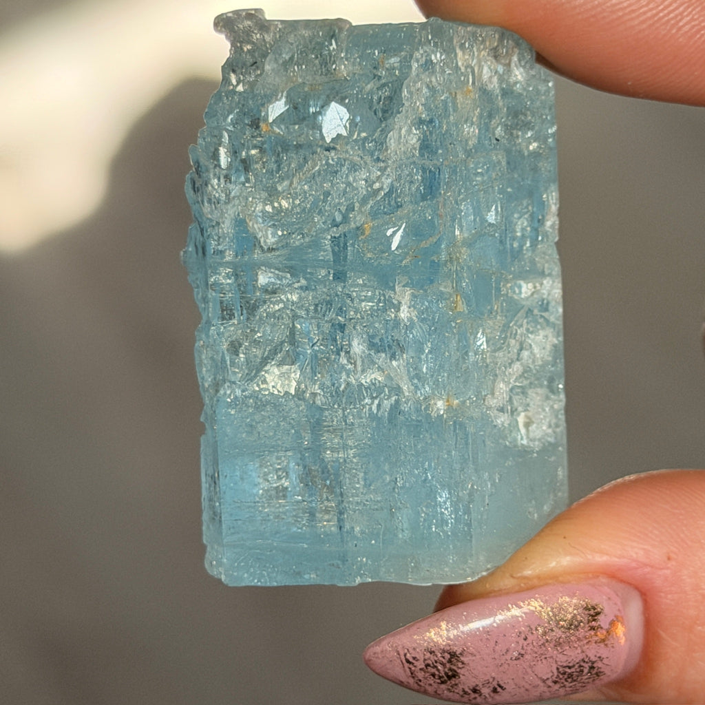 Aquamarine Beryl Specimen #AQ11 – Wholehearted Crystal Creations