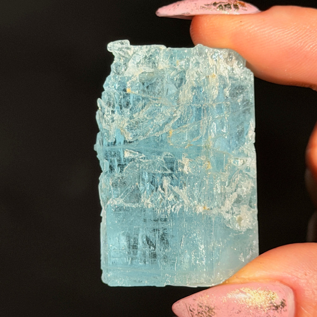 Aquamarine Beryl Specimen #AQ11 – Wholehearted Crystal Creations