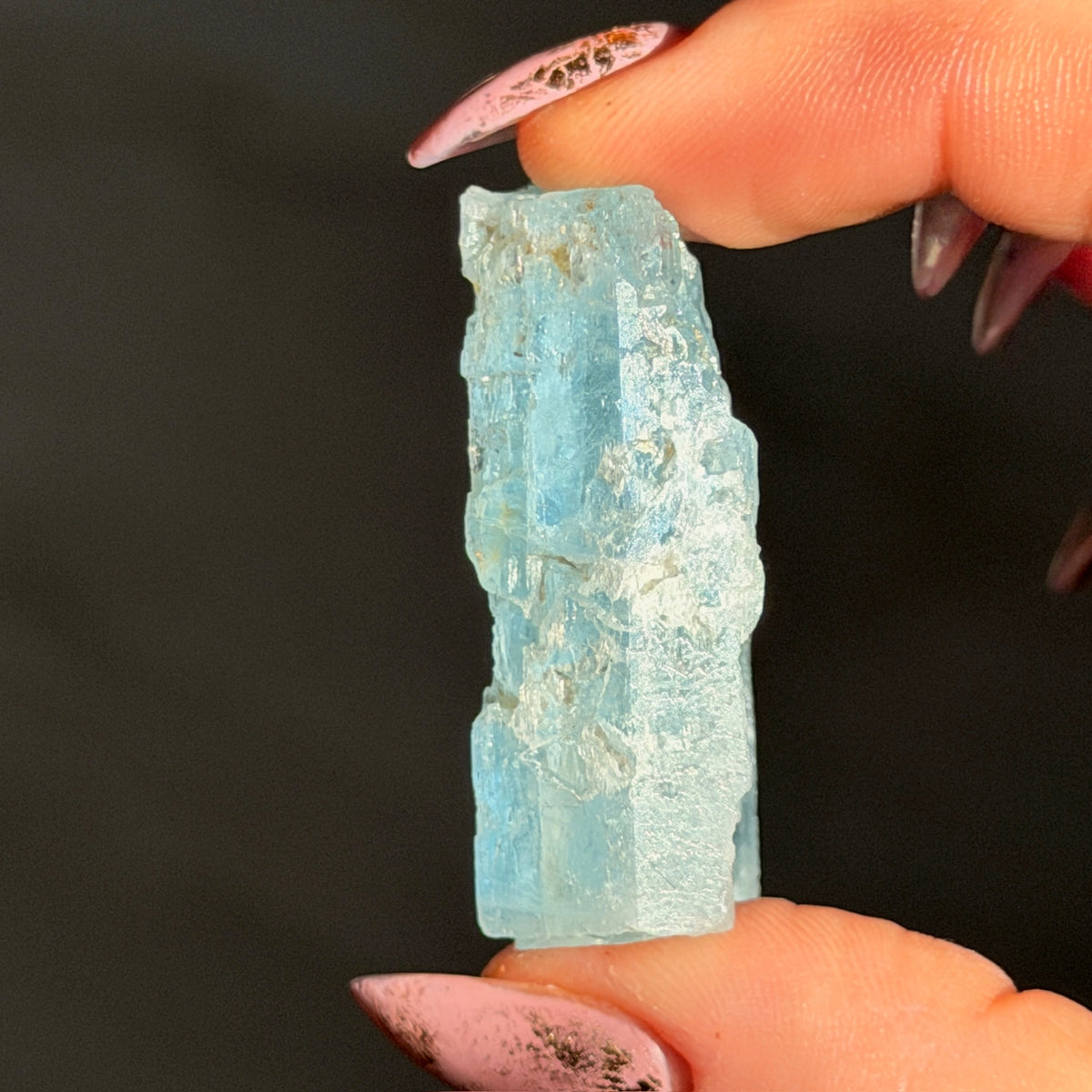 Aquamarine Beryl Specimen #AQ11 – Wholehearted Crystal Creations