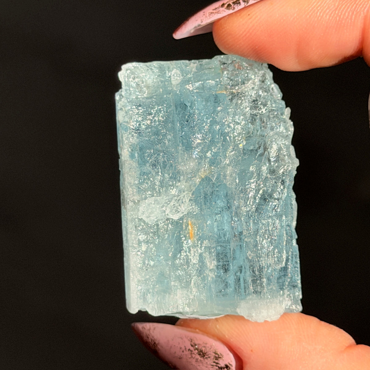 Aquamarine Beryl Specimen #AQ11 – Wholehearted Crystal Creations