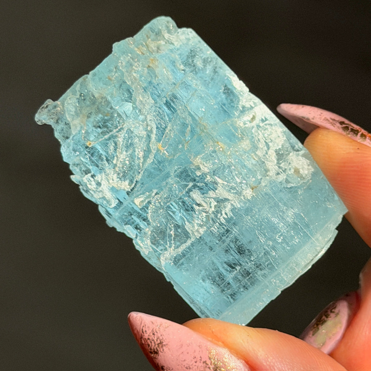 Aquamarine Beryl Specimen #AQ11 – Wholehearted Crystal Creations