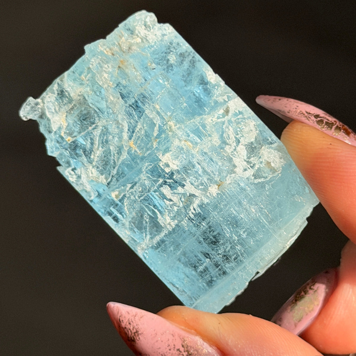 Aquamarine Beryl Specimen #AQ11 – Wholehearted Crystal Creations