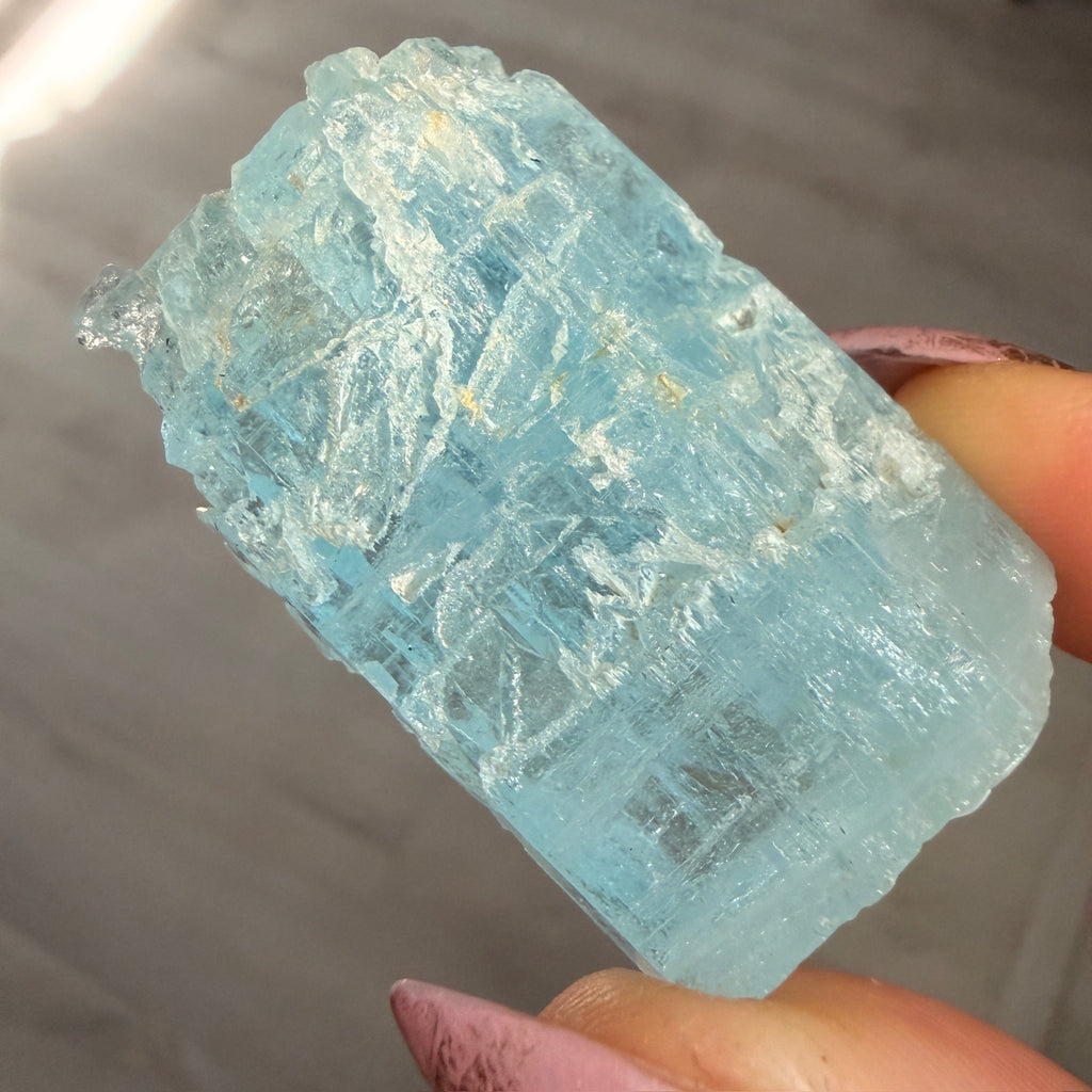 Aquamarine Beryl Specimen #AQ11 – Wholehearted Crystal Creations