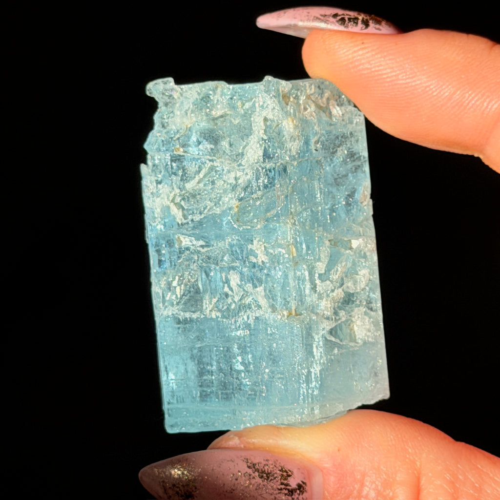 Aquamarine Beryl Specimen #AQ11 – Wholehearted Crystal Creations