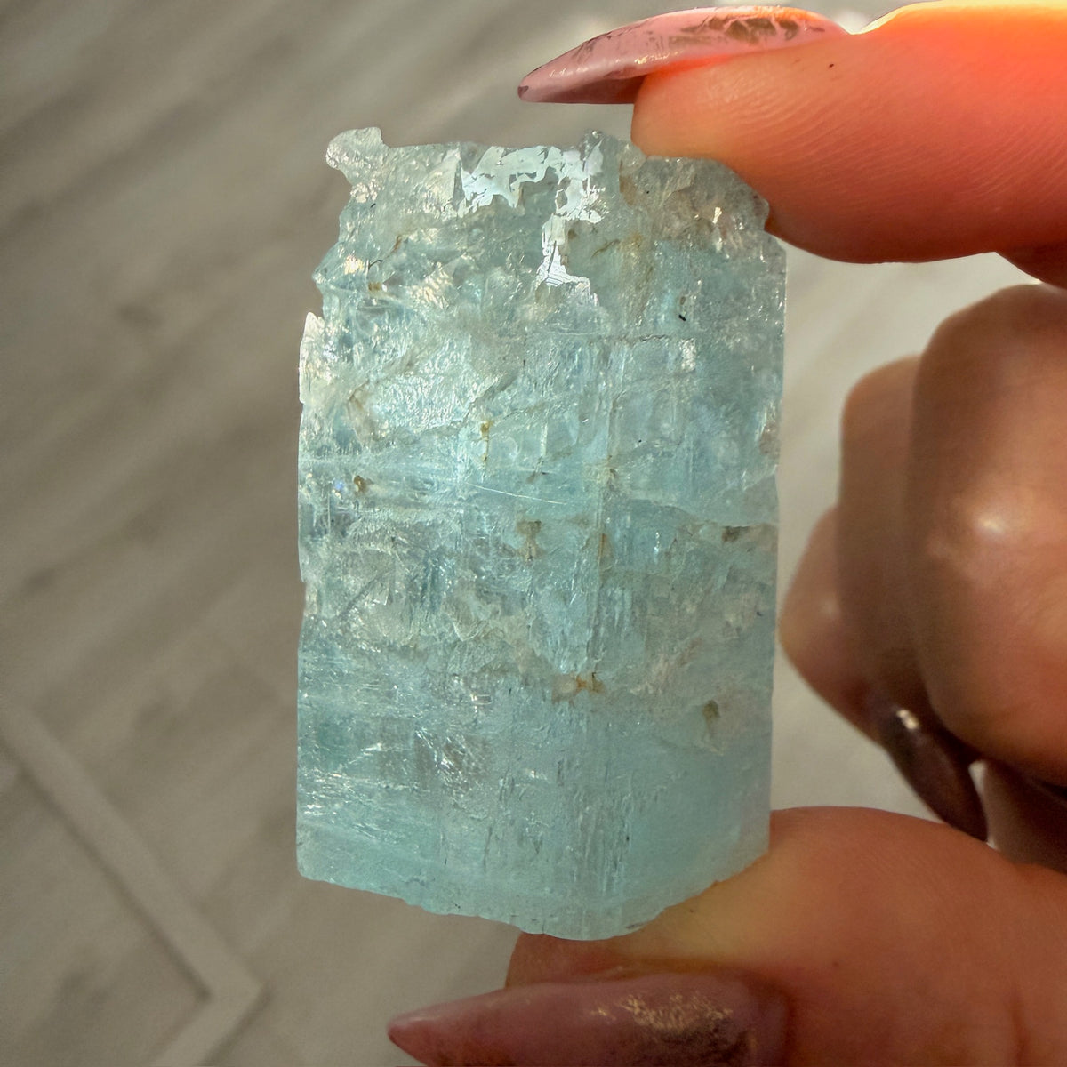 Aquamarine Beryl Specimen #AQ11 – Wholehearted Crystal Creations