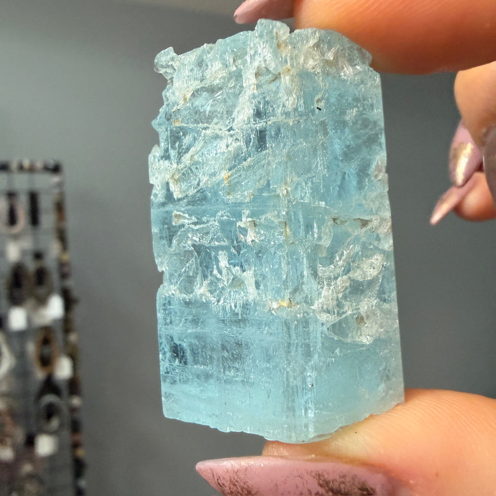 Aquamarine Beryl Specimen #AQ11 – Wholehearted Crystal Creations
