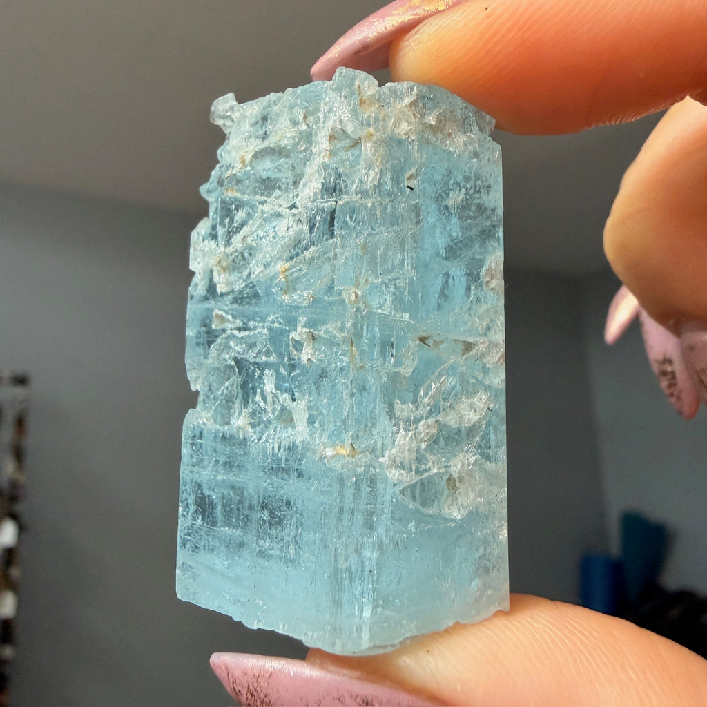 Aquamarine Beryl Specimen #AQ11 – Wholehearted Crystal Creations