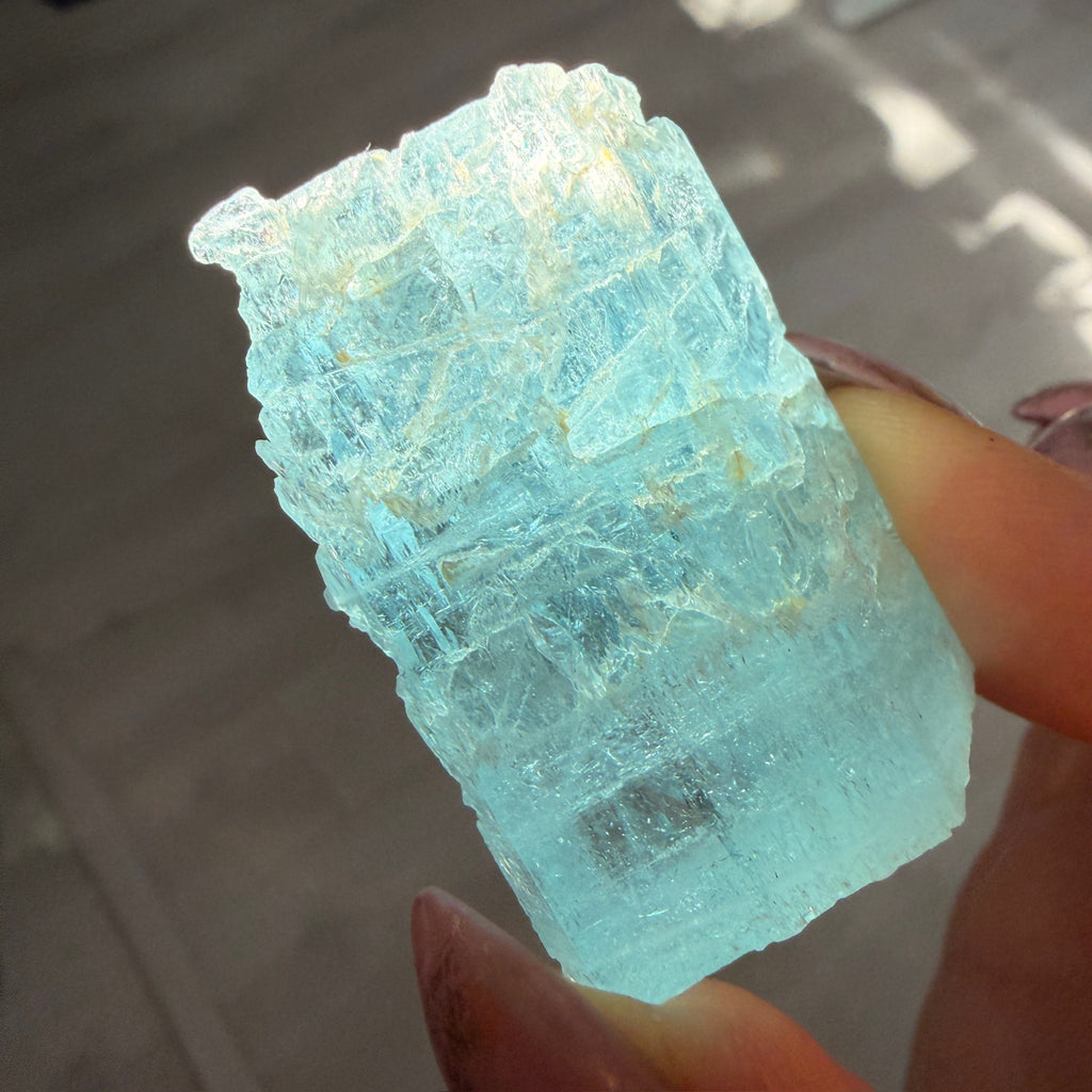 Aquamarine Beryl Specimen #AQ11 – Wholehearted Crystal Creations