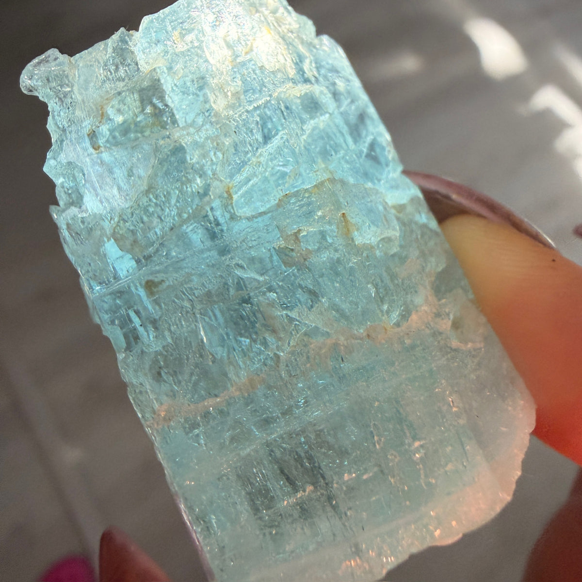 Aquamarine Beryl Specimen #AQ11 – Wholehearted Crystal Creations