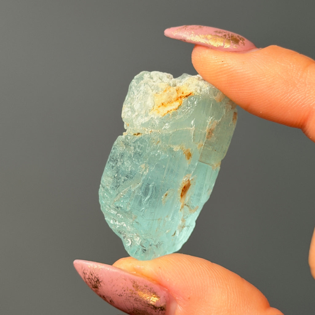 Aquamarine Beryl Specimen #AQ12 – Wholehearted Crystal Creations